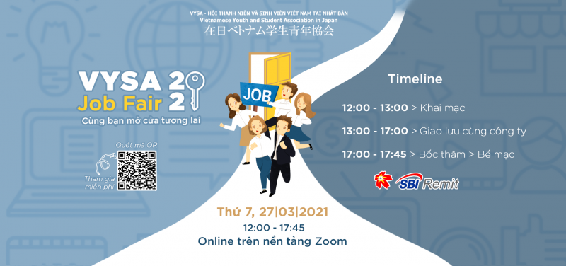 hội chợ việc làm dành cho người Việt VYSA Job Fair 2021 hội chợ việc làm dành cho người Việt VYSA Job Fair 2021